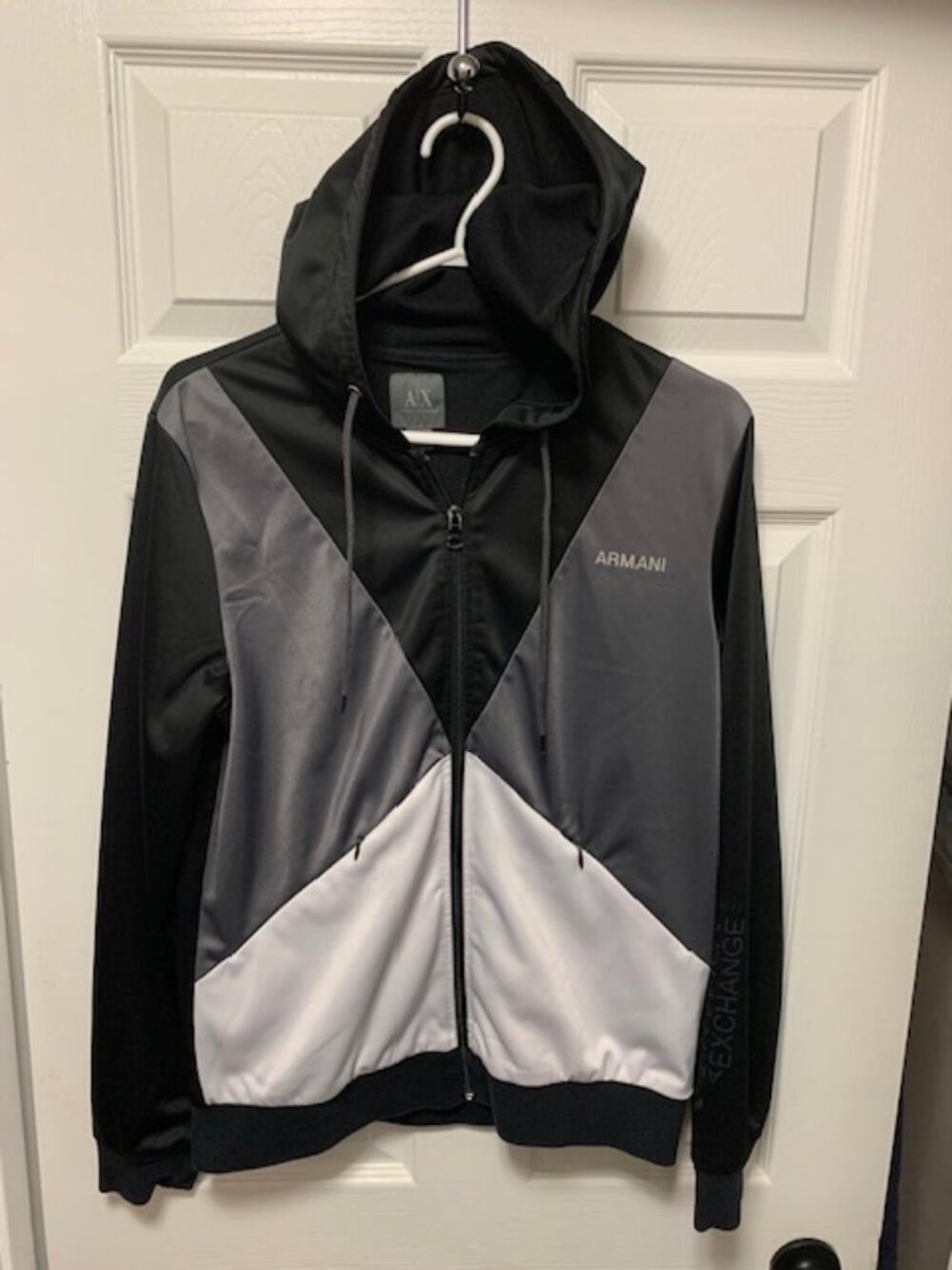 ARMANI EXCHANGE JACKET / HOODIE-(MEDIUM) - Picture 2 of 5